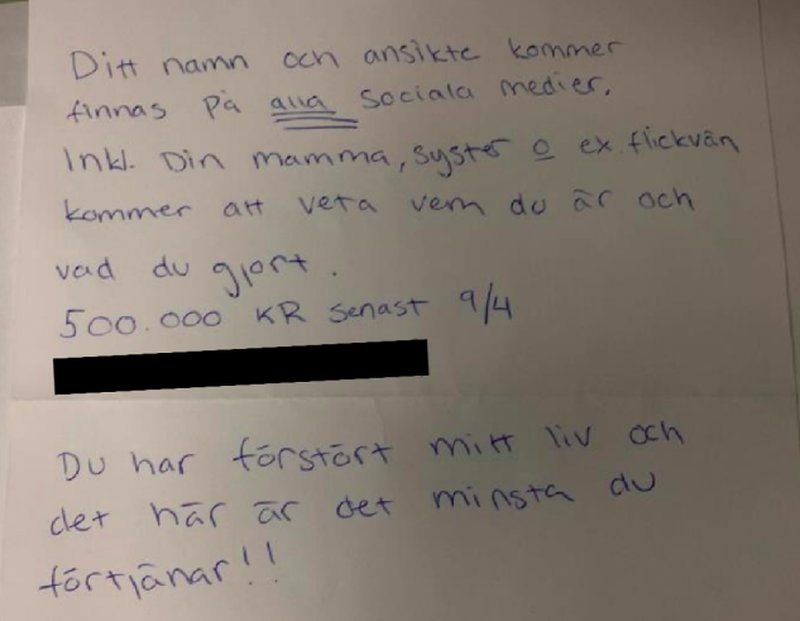 Kvinna hotade att hänga ut våldtäktsman – krävde en halv miljon Kvinna hotade att hänga ut våldtäktsman – krävde en halv miljon
